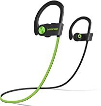 LETSCOM Bluetooth Headphones IPX7 Waterproof, Wireless Sport Earphones