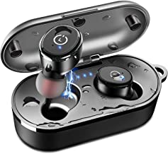 TOZO T10 Bluetooth 5.0 Wireless Earbuds with Wireless Charging Case IPX8 Waterproof TWS Stereo Headphones in Ear Built in Microphone